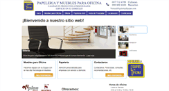 Desktop Screenshot of papeleriayequipos.com